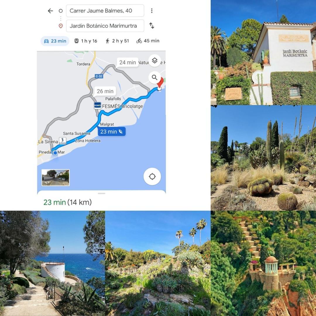 Apartamento En La Costa Del Maresme Пинеда де Мар Екстериор снимка